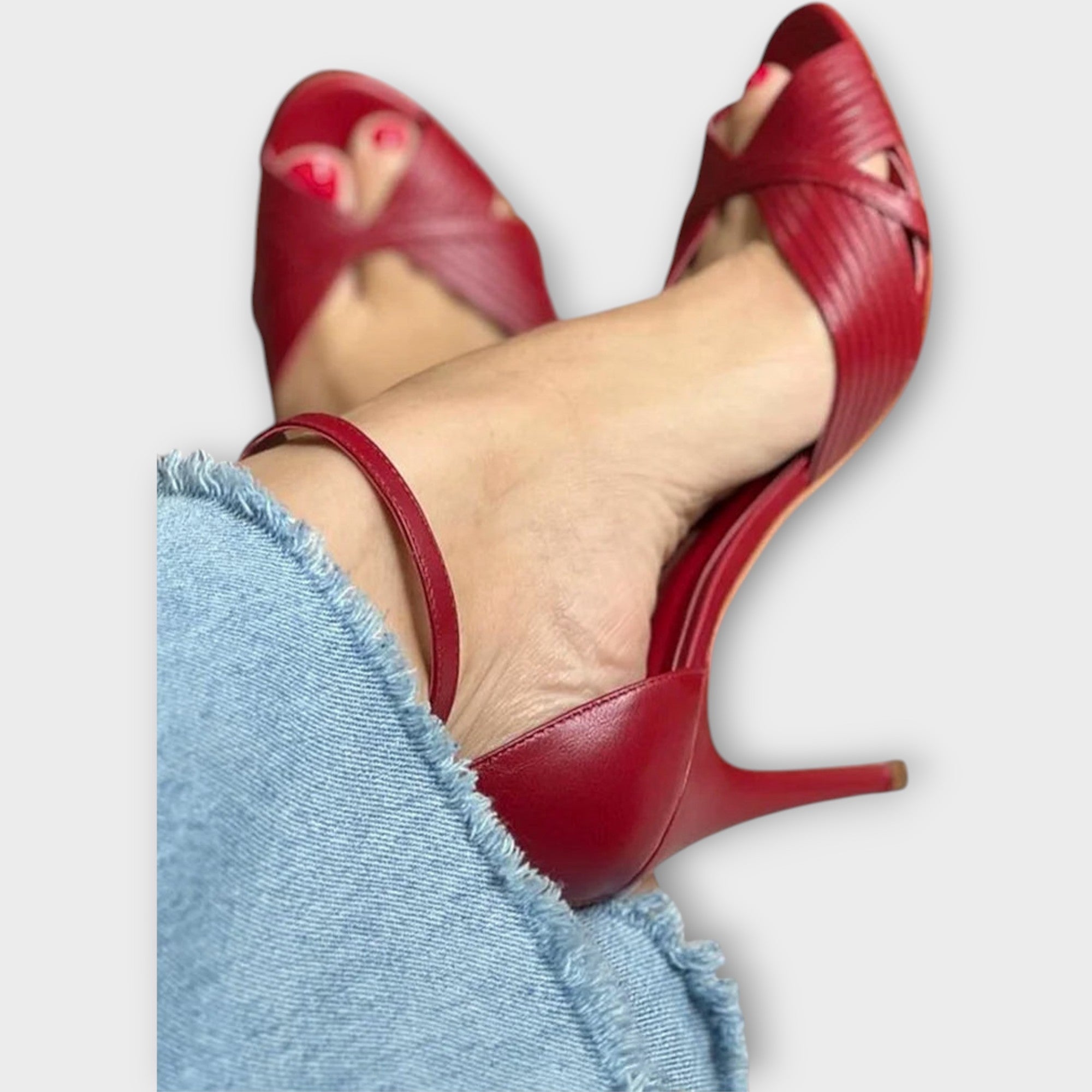 Sára - Sandal s jehlovým podpatkem