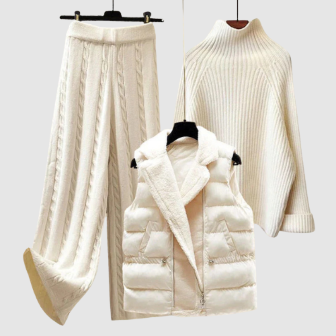 Kateřina - 3-dílná útulná zimní souprava