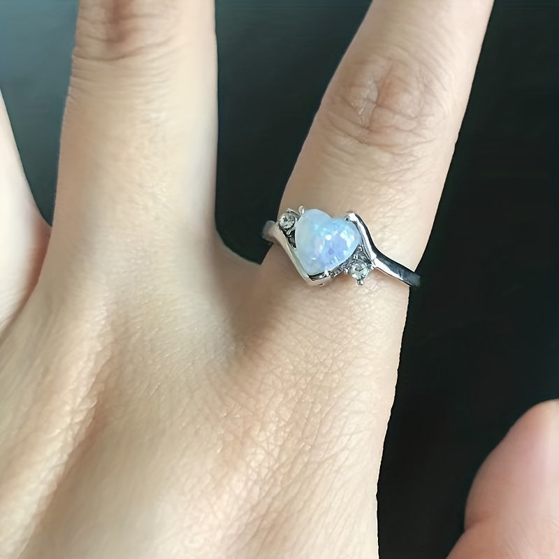 Estelle měsíční kámen prsten