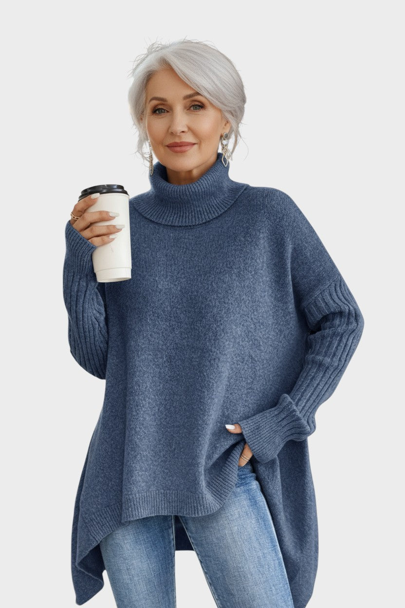 Brigitte™ dlouhý svetr – Stylový & nadčasový