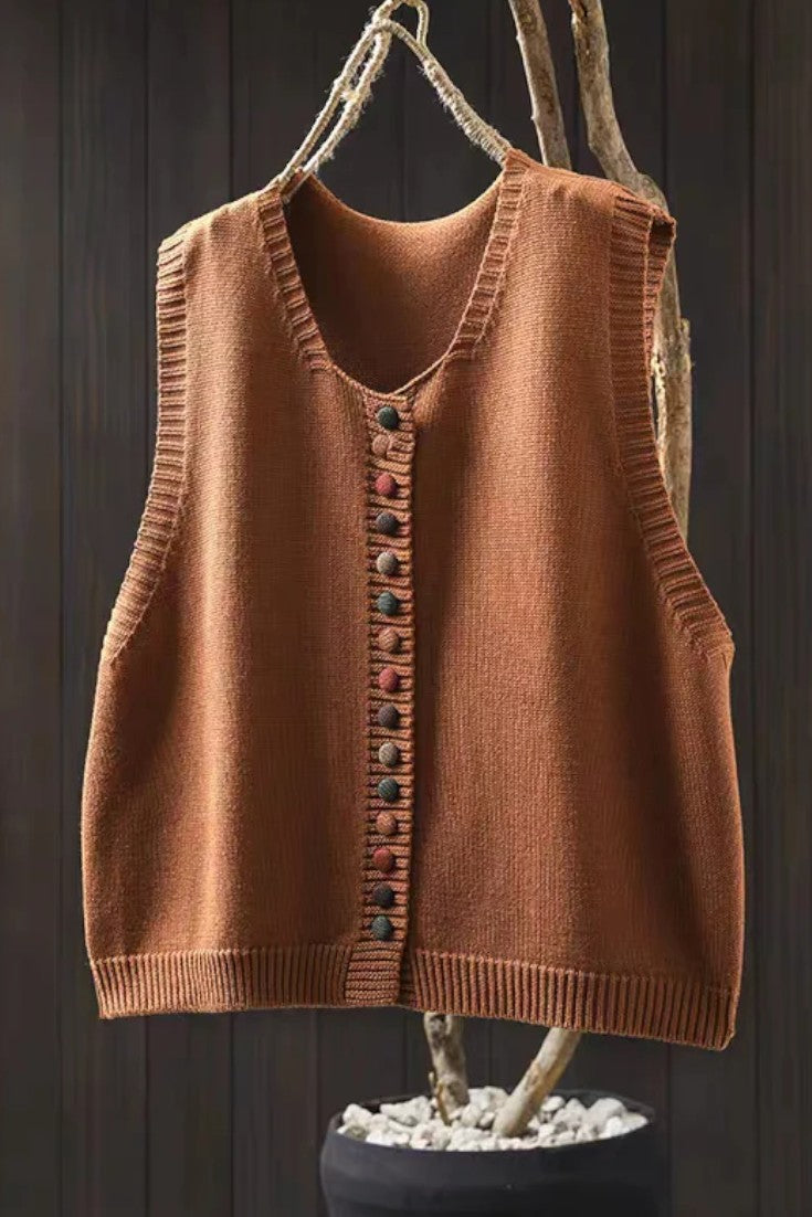 Karmen™ | Stylová Pletená Vesta