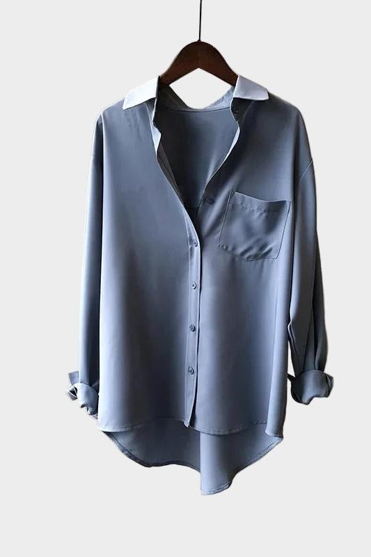 Košile s elegantním střihem a moderním detailem