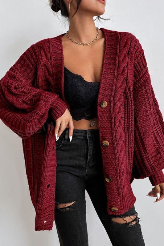 Lina Oversize Pletený Svetr