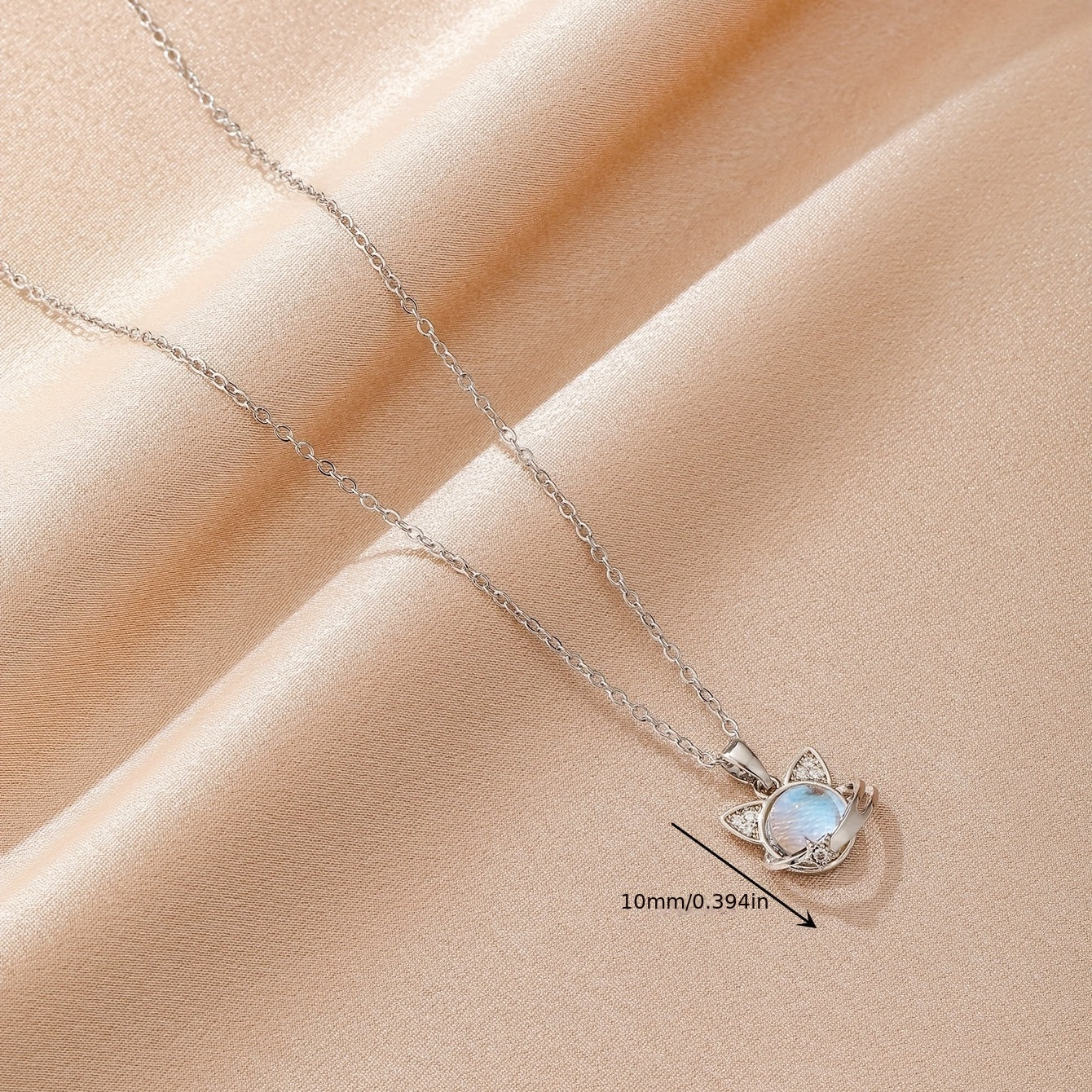 Měsíční kámen - kočičí náhrdelník