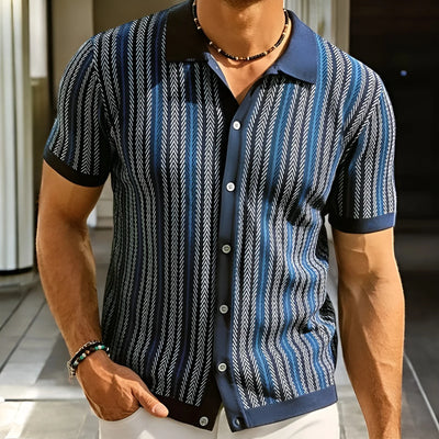 Marcel - Luxusní vzorovaná košile v prémiové kvalitě