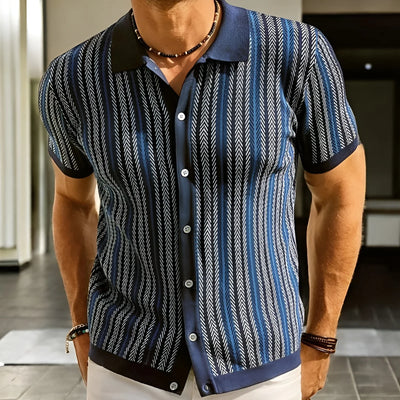 Marcel - Luxusní vzorovaná košile v prémiové kvalitě