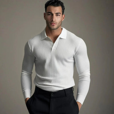 Tristan - Pulovr s V výstřihem Elegantní Mužský