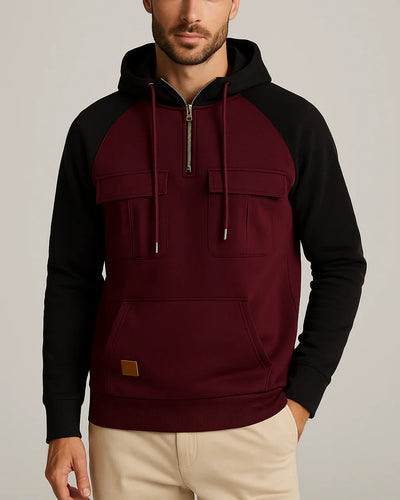 Diemo - Multifunkční Zimní Mikina s Kapucí