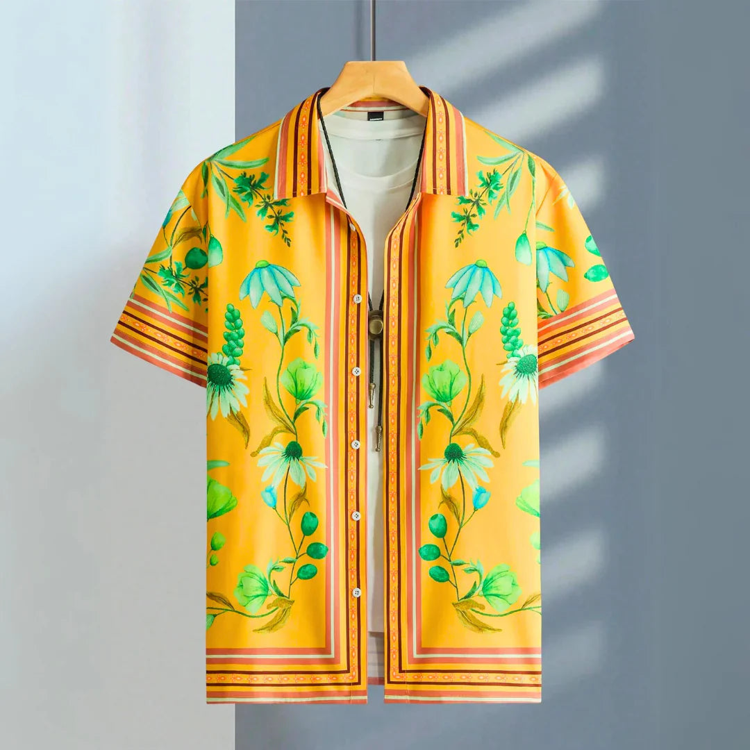 Reece - Luxusní botanický design košile