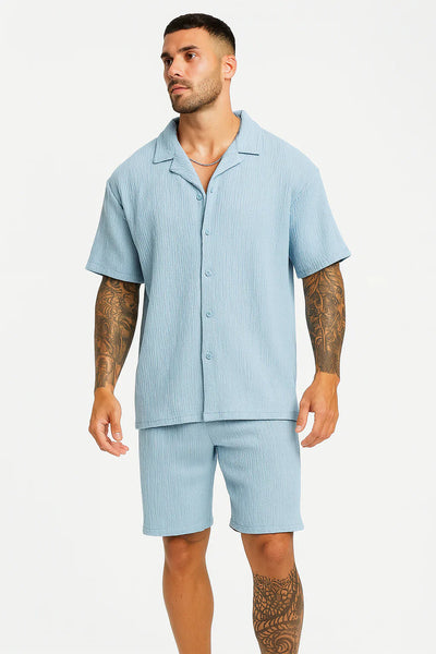 Côme - Plisované letní souprava | Košile & Šortky