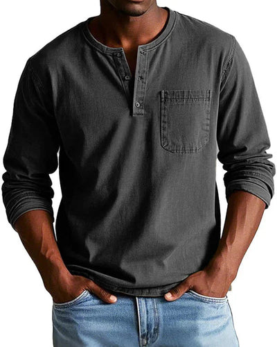 Sebastian - Balíček se 4 prémiovými lehkými denim retro košilemi