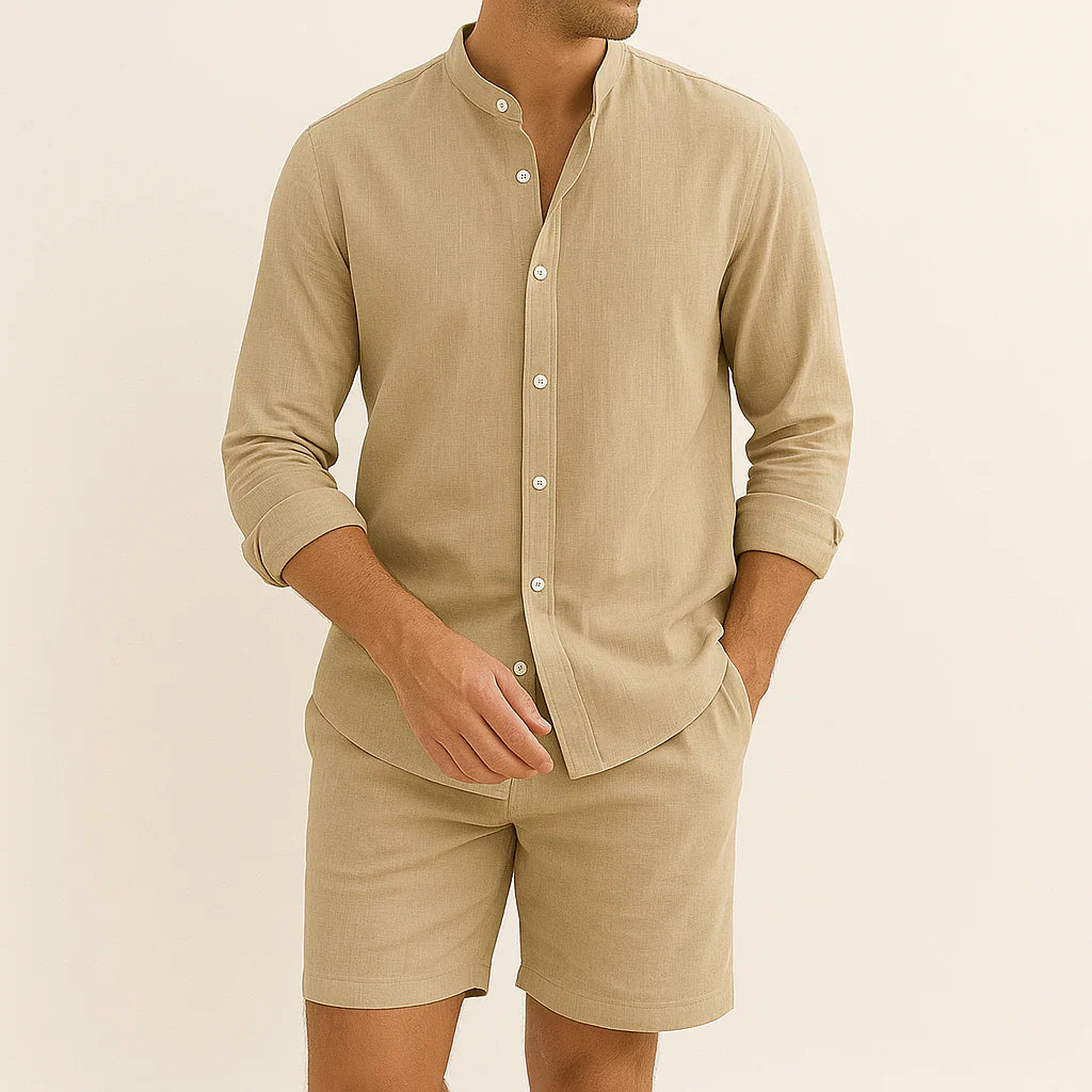 Augusto - Elegantní letní souprava z lnu