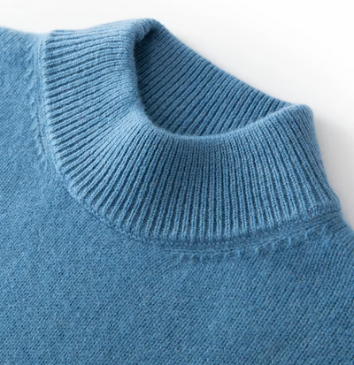 Marcin - Pánský Kašmírový Svetr s Vysokým Límcem