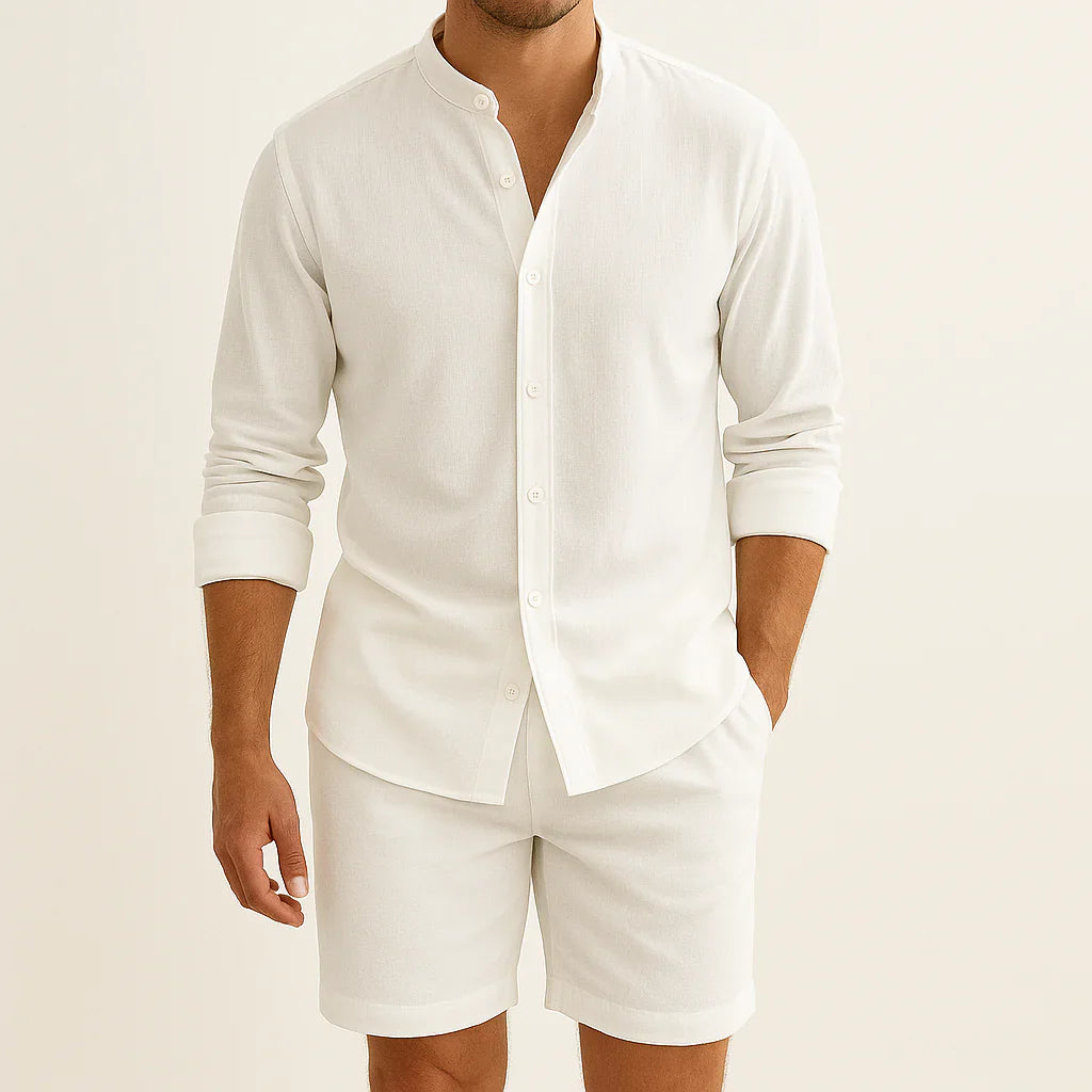 Augusto - Elegantní letní souprava z lnu