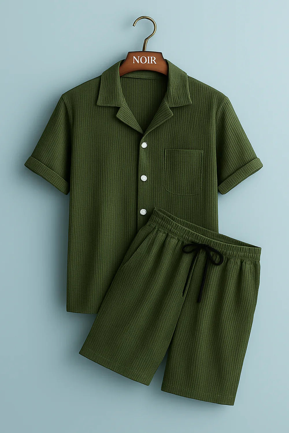 Eugen - Ekologická Bavlněná Košile a Šortky Sada