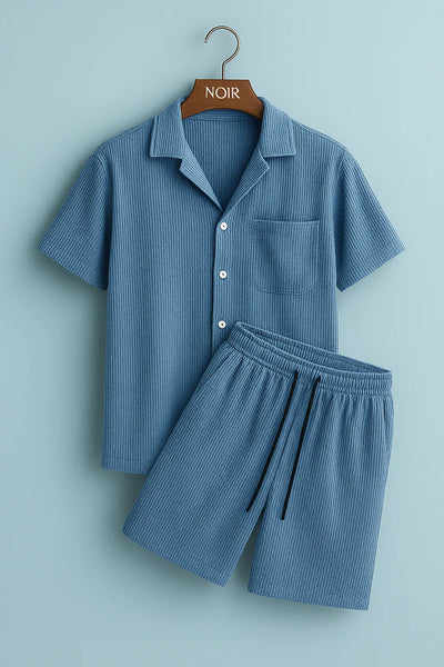 Eugen - Ekologická Bavlněná Košile a Šortky Sada