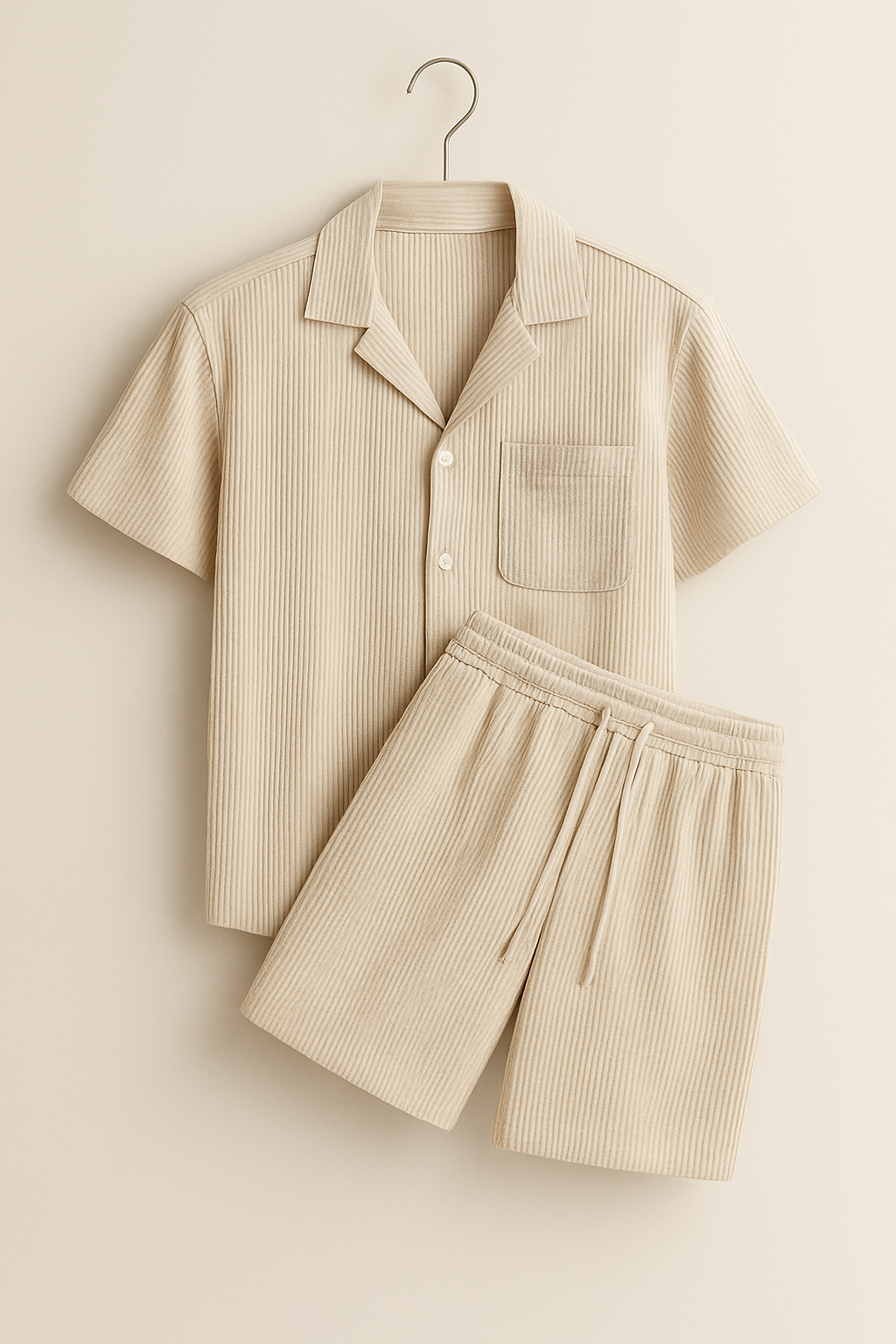 Eugen - Ekologická Bavlněná Košile a Šortky Sada