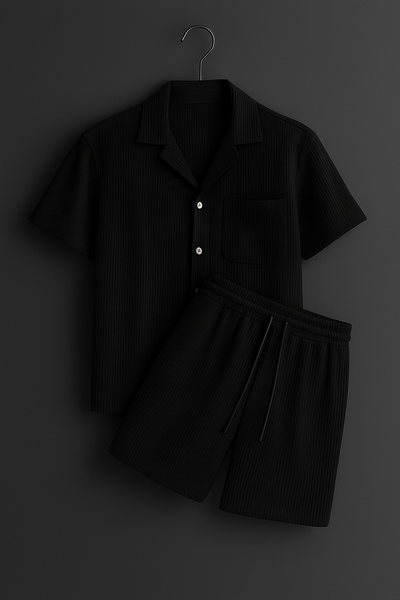 Eugen - Ekologická Bavlněná Košile a Šortky Sada