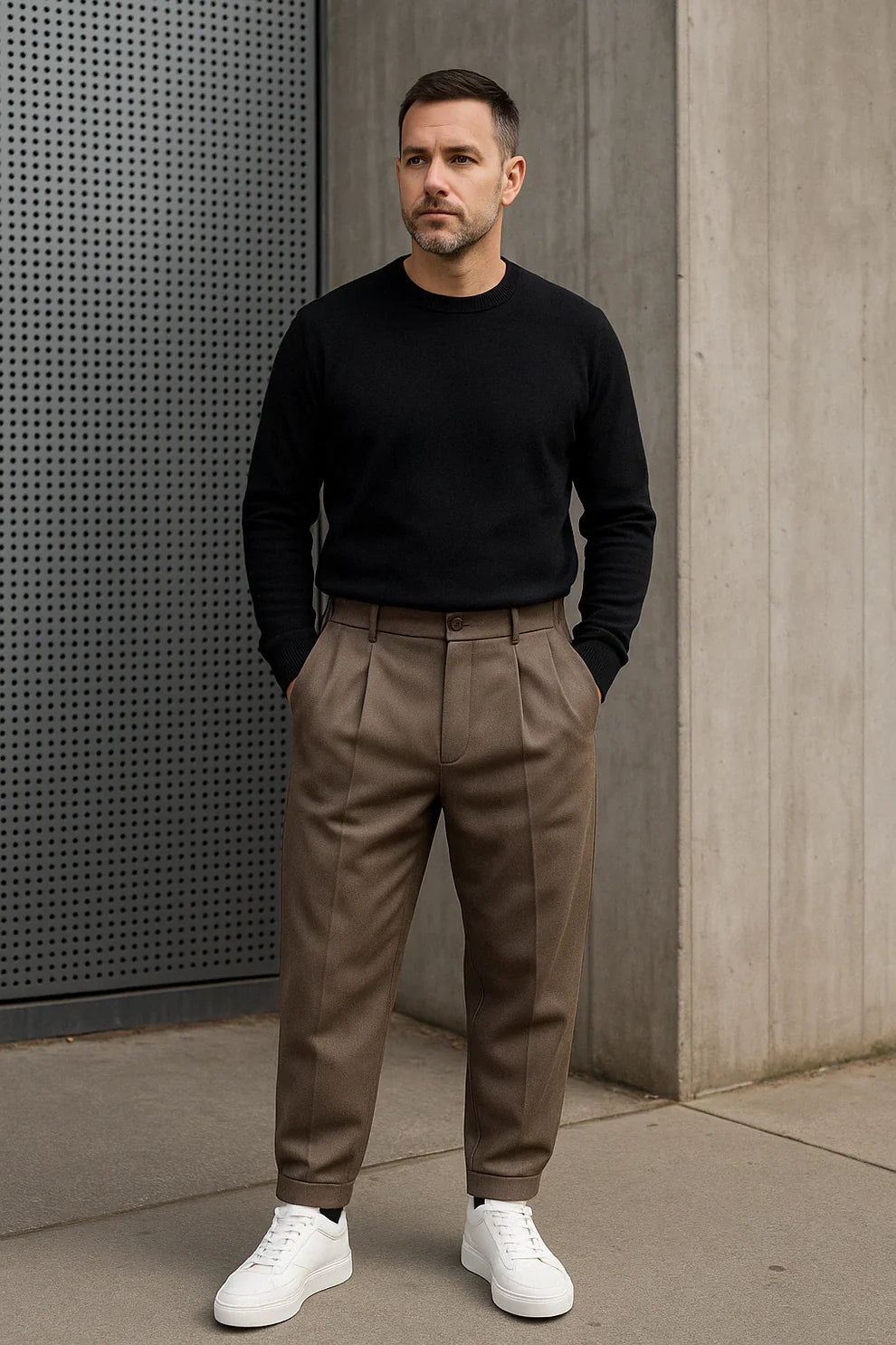 Gordon - Prémiové Měkké Texturované Kalhoty