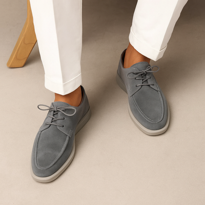 Joshua - Elegantní Prémiové Semišové Mokasíny