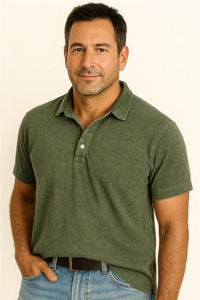 Matteo - Ekologická Bavlněná Antiperspirant Polokošile