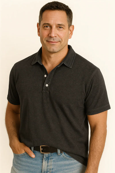 Matteo - Ekologická Bavlněná Antiperspirant Polokošile