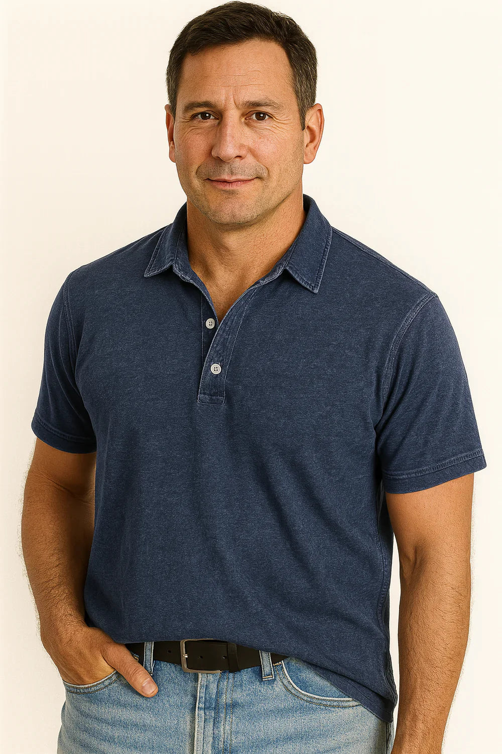 Matteo - Ekologická Bavlněná Antiperspirant Polokošile