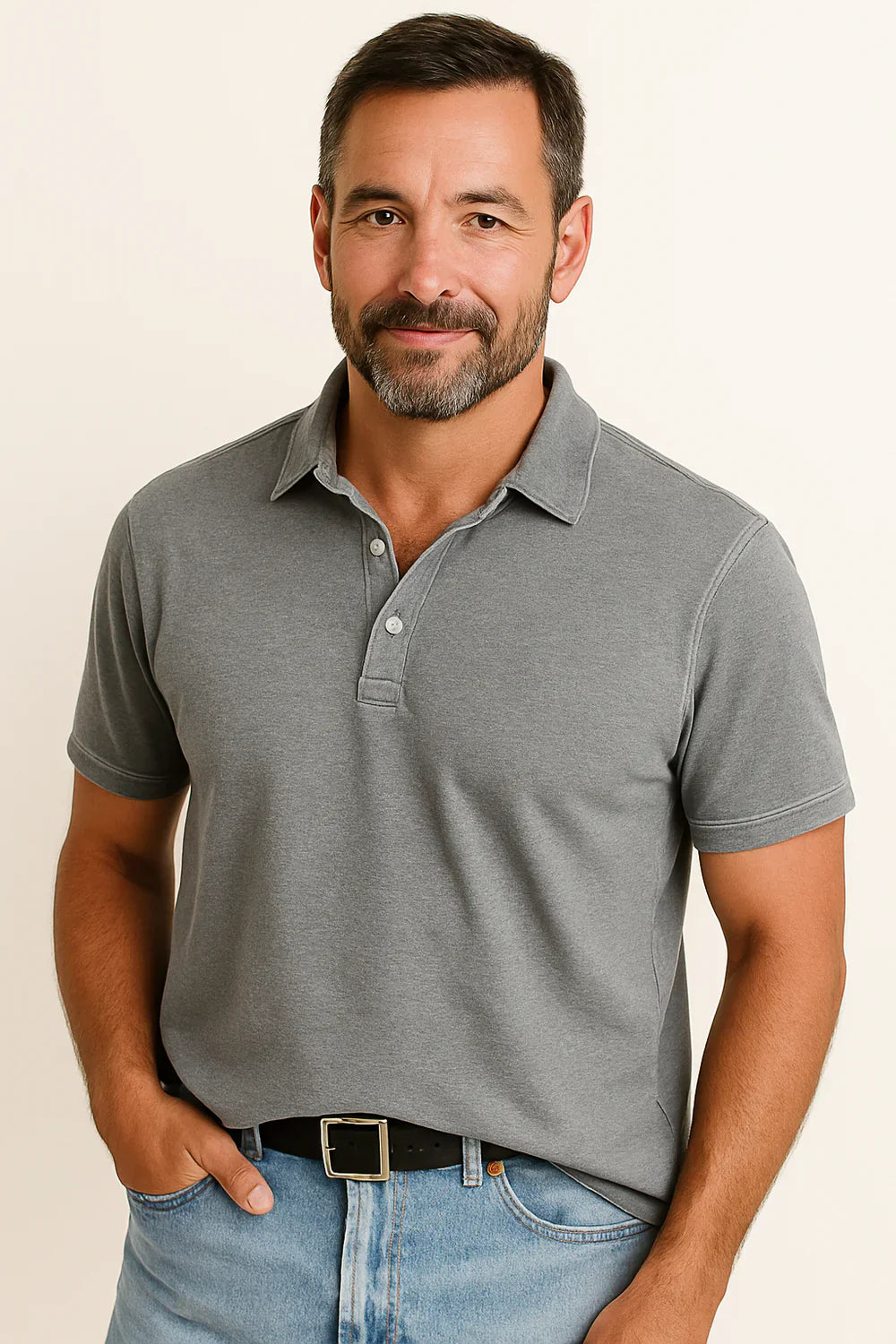 Matteo - Ekologická Bavlněná Antiperspirant Polokošile