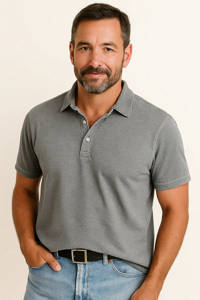 Matteo - Ekologická Bavlněná Antiperspirant Polokošile