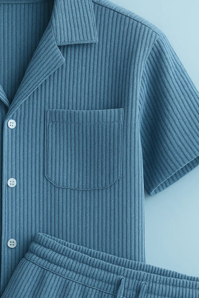 Eugen - Ekologická Bavlněná Košile a Šortky Sada