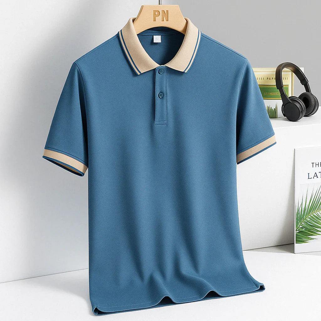 Celian - Luxusní polo s zlatými detaily