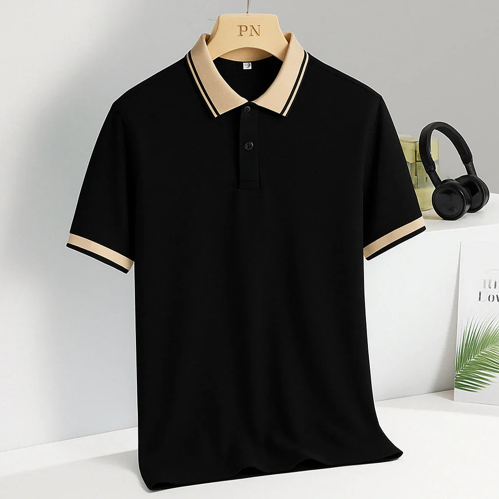 Celian - Luxusní polo s zlatými detaily