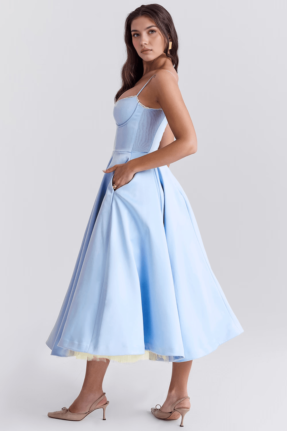 Elisa™ Midi šaty