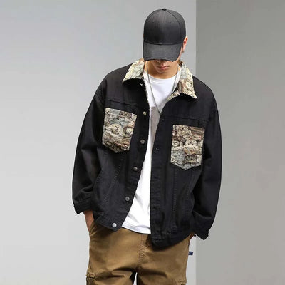 Oso - Retro džínová bunda Premium