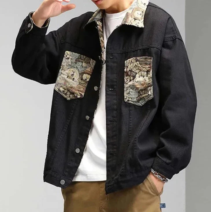 Oso - Retro džínová bunda Premium