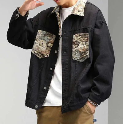 Oso - Retro džínová bunda Premium