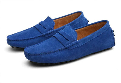 Arnaud - Italské Mokasíny z Semiše