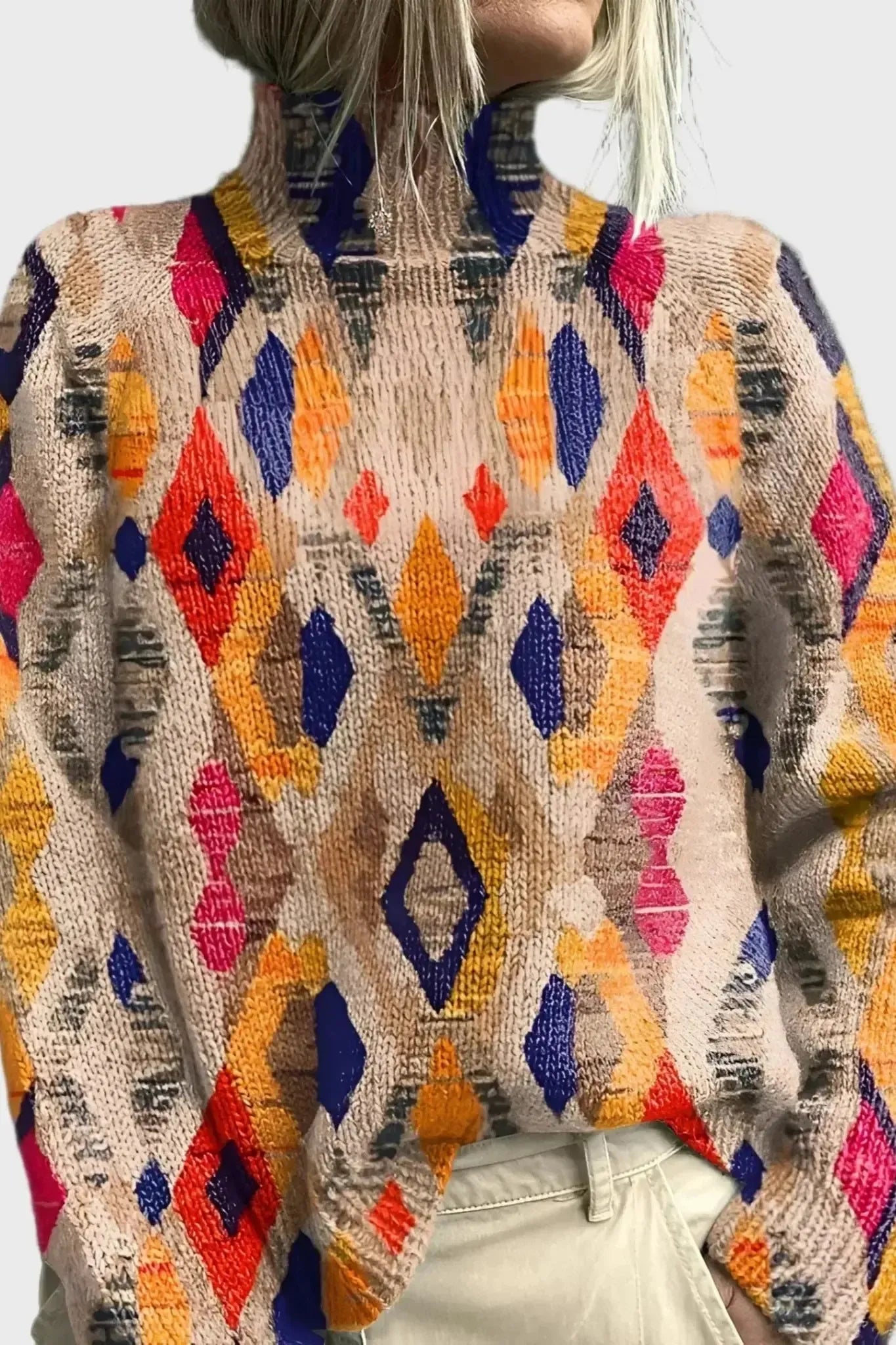 Marjatta™ Svetr s rolákem