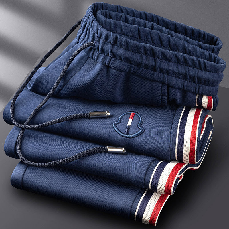 Ghayth - Tepláková Souprava Polozipová Mikina a Kalhoty