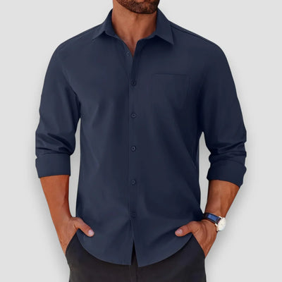 Yannis - Elegantní Klasická Prodyšná Košile