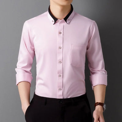 Valdo - Klasická košile s dlouhým rukávem