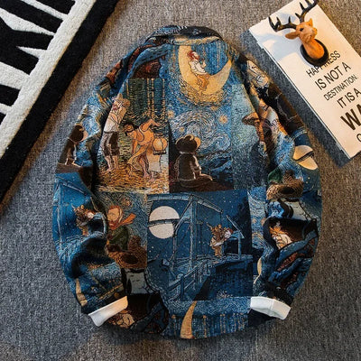 Van Gogh - Umělecká košile vysoké kvality