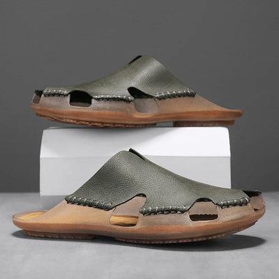Rutger - Prodyšné Ručně Vyrobené Sandály z Pravé Kůže