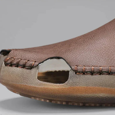 Rutger - Prodyšné Ručně Vyrobené Sandály z Pravé Kůže