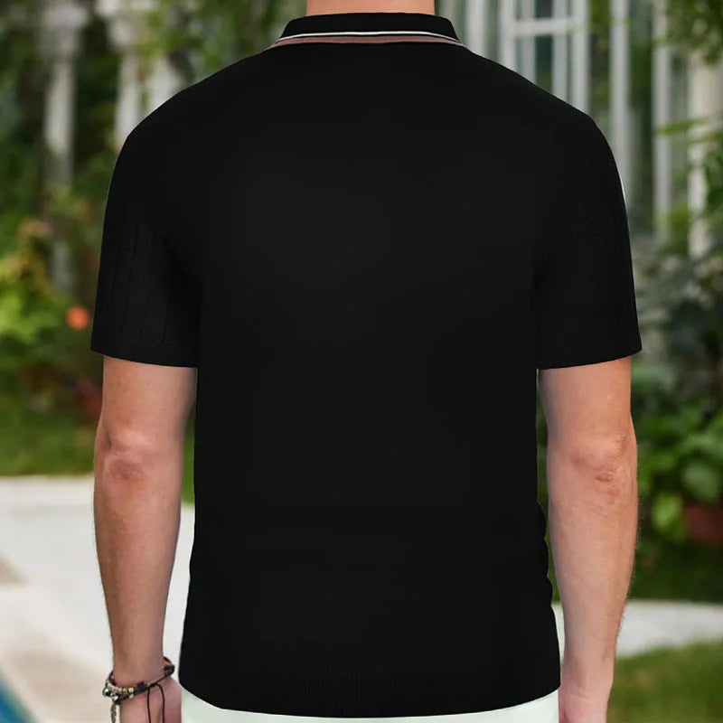 Joseph - Prémiová pletená polokošile