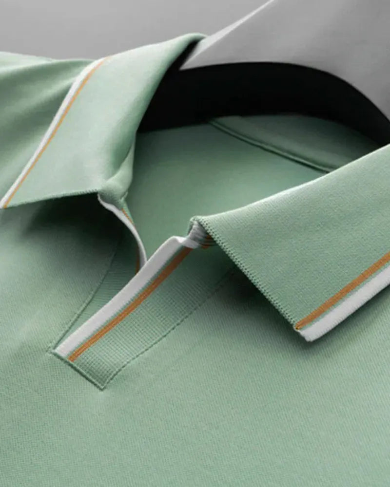 Gaultier - Polo S Krátkým Rukávem Z Hedvábí Prestige