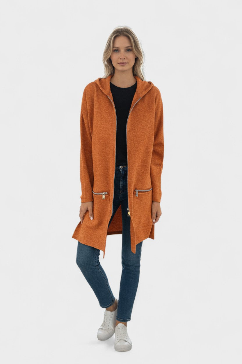 Veslina™ | Stylový Zip Svetřík