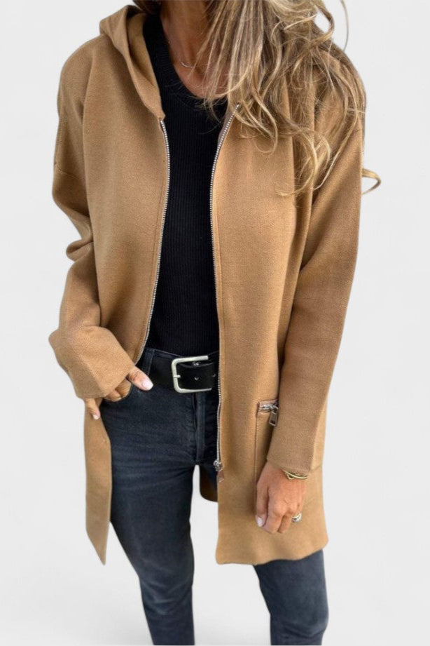 Veslina™ | Stylový Zip Svetřík