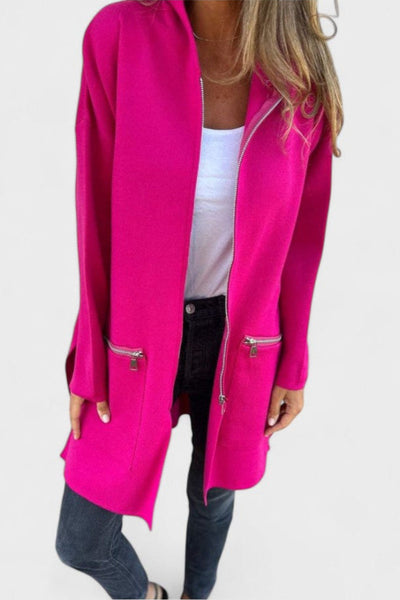 Veslina™ | Stylový Zip Svetřík