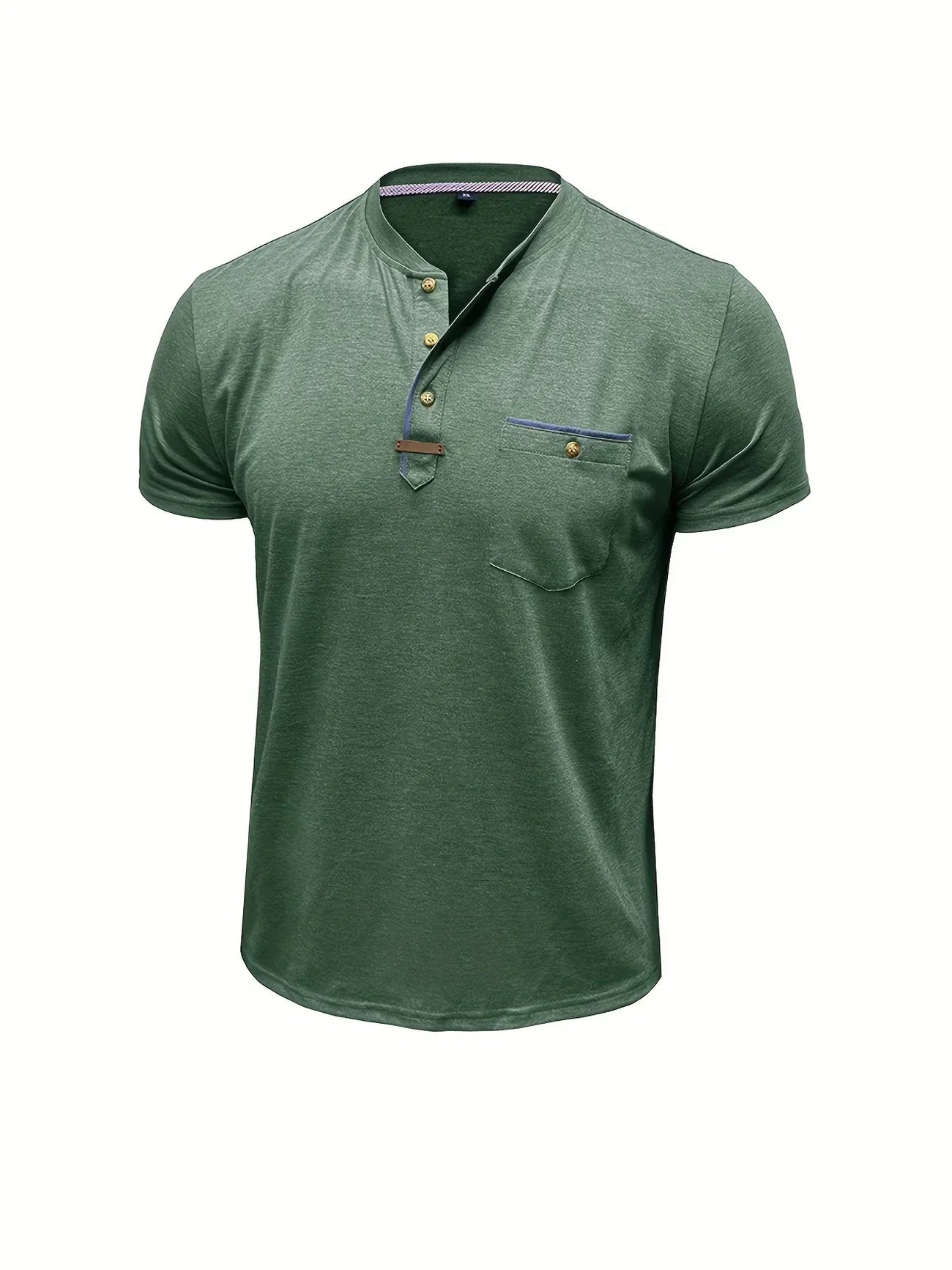 Savrani™ | Elegantní tričko s kulatým výstřihem a kapsou